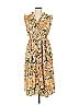 London Times Tropical Orange Casual Dress Size 10 - photo 1