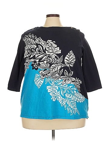 Jessica London 3/4 Sleeve Top (view 1)