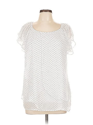 Roz & Ali Short Sleeve Blouse (view 1)