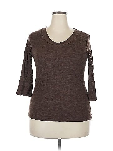 Danskin Now 3/4 Sleeve Top (view 1)