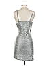 Trixxi Metallic Silver Cocktail Dress Size S - photo 2