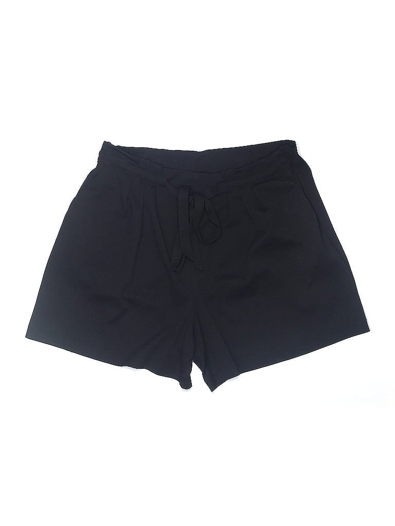 IMAN Solid Black Athletic Shorts Size M - photo 1