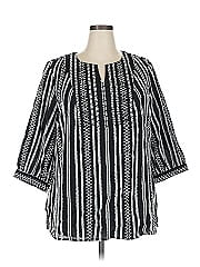 Cj Banks 3/4 Sleeve Blouse