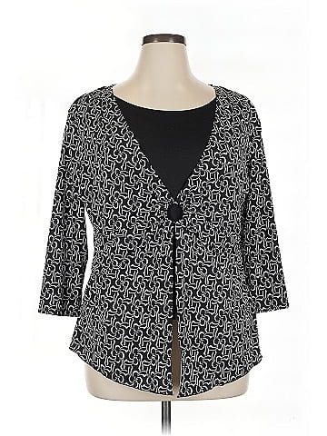 Notations 3/4 Sleeve Blouse (view 1)