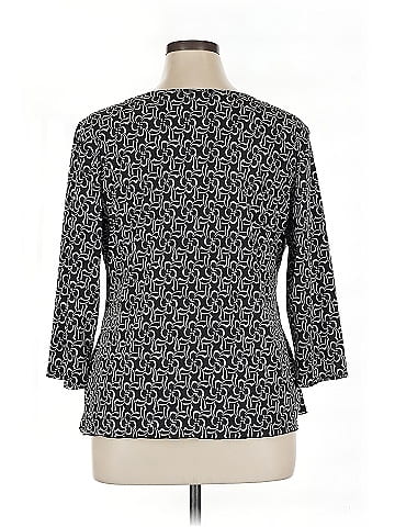 Notations 3/4 Sleeve Blouse (view 2)