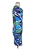 BCBGMAXAZRIA Graphic Blue Cocktail Dress Size XXS - photo 4