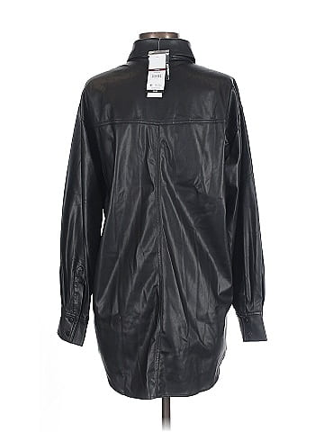 Sofia by Sofia Vergara Faux Leather Top (view 2)