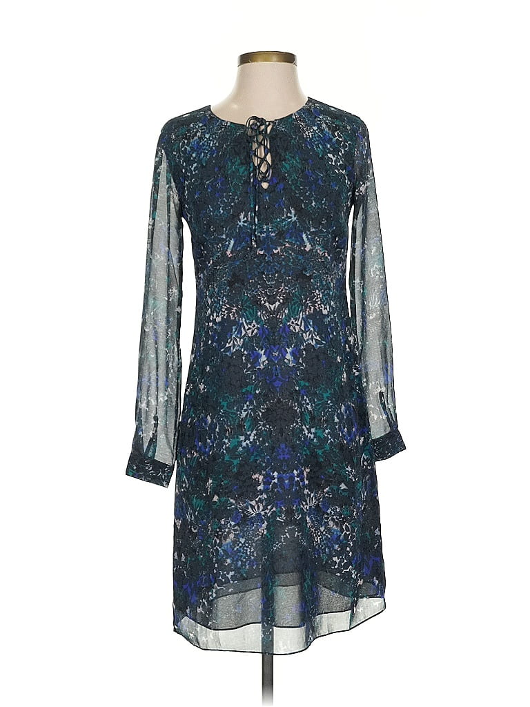 Pre-owned Cabi Casual Dress In Blue