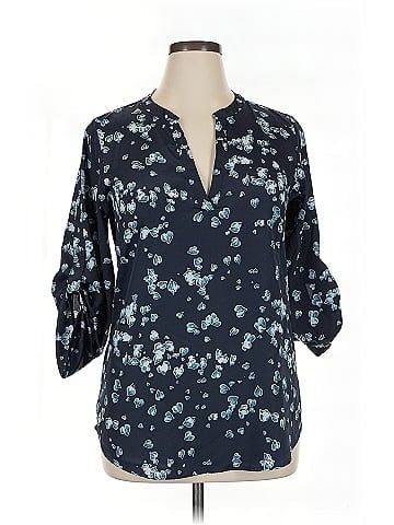 Maison Jules 3/4 Sleeve Blouse (view 1)