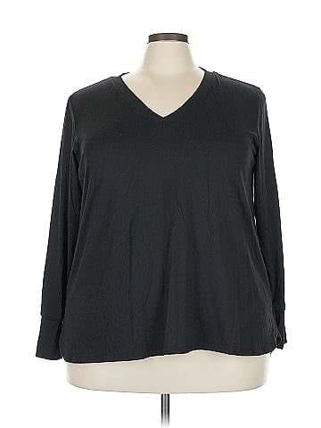 Bobeau 3/4 Sleeve Top (view 1)