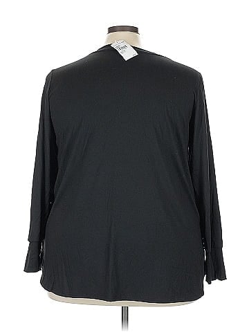 Bobeau 3/4 Sleeve Top (view 2)