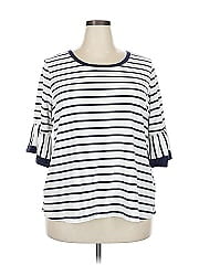 Isaac Mizrahi Live! 3/4 Sleeve T Shirt