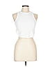 Dissh 100% Cotton White Tank Top Size 10 - photo 1