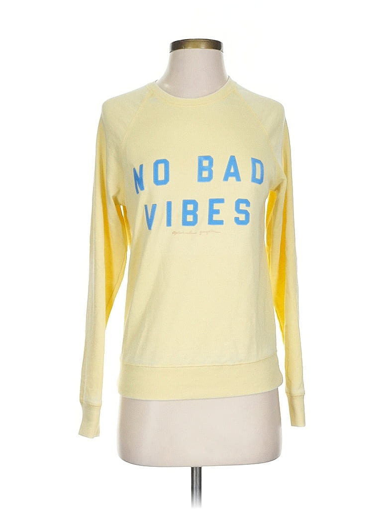 Spiritual Gangster Yellow Sweatshirt Size XS - photo 1
