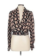 Nicholas Long Sleeve Silk Top