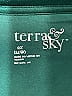 Terra & Sky Green Long Sleeve Top Size 0X - photo 3