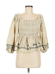 Easel 3/4 Sleeve Blouse