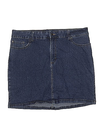 Riders by Lee Denim Skirt (view 1)