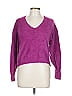 Splendid Purple Pullover Sweater Size L - photo 1