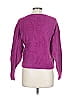 Splendid Purple Pullover Sweater Size L - photo 2