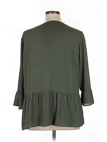 Signature Studio 3/4 Sleeve Blouse (view 2)
