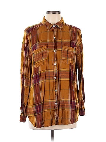 Mossimo Supply Co. Long Sleeve Button-Down Shirt (view 1)