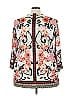 JM Collection Floral Ivory Kimono Size 2X - photo 2
