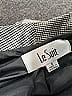Le Suit 100% Polyester Houndstooth Black Gray Blazer Size 6 - photo 6