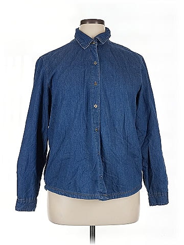 Riders by Lee Long Sleeve Button-Down Shirt (view 1)