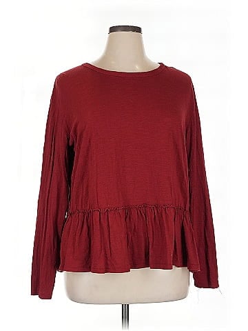 Caslon Long Sleeve Top (view 1)