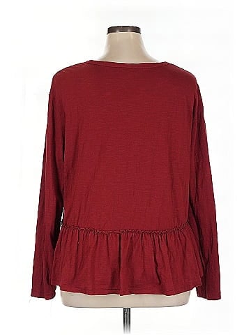 Caslon Long Sleeve Top (view 2)