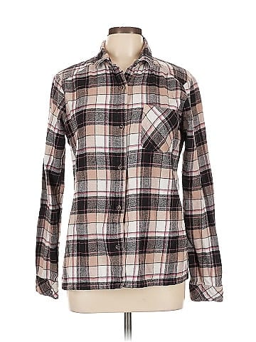 RVCA Long Sleeve Button-Down Shirt (view 1)