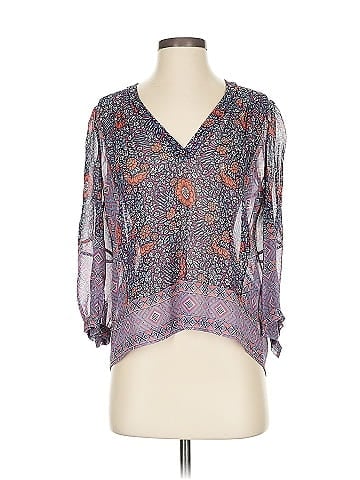 Joie 3/4 Sleeve Silk Top (view 1)
