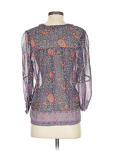 Joie 3/4 Sleeve Silk Top (view 2)
