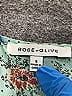 Rose + Olive Teal Long Sleeve Blouse Size S - photo 7