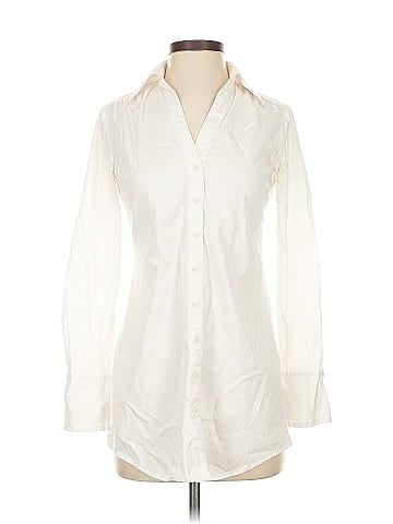 Express Design Studio Long Sleeve Blouse (view 1)