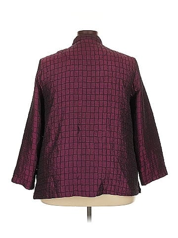 White Stag 3/4 Sleeve Button-Down Shirt (view 2)