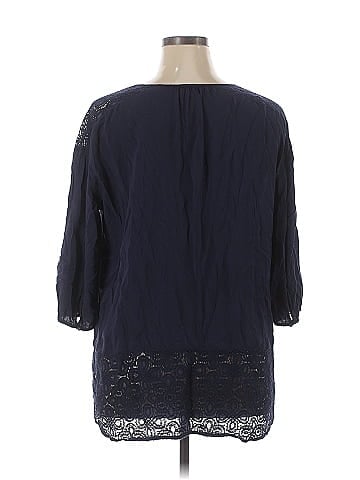 Stylus 3/4 Sleeve Blouse (view 2)