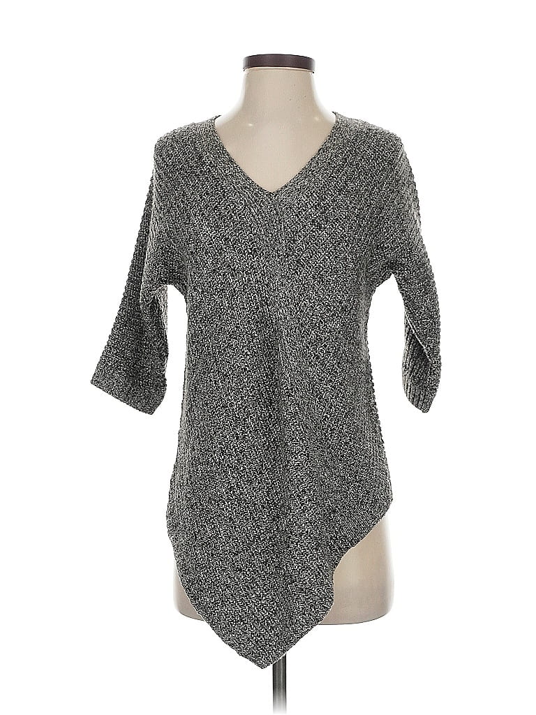 Worth New York 100% Wool Gray Wool Pullover Sweater Size 2 - photo 1
