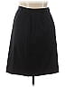 Escada 100% Newwool Solid Black Wool Skirt Size EU 46 / US 16 - photo 2
