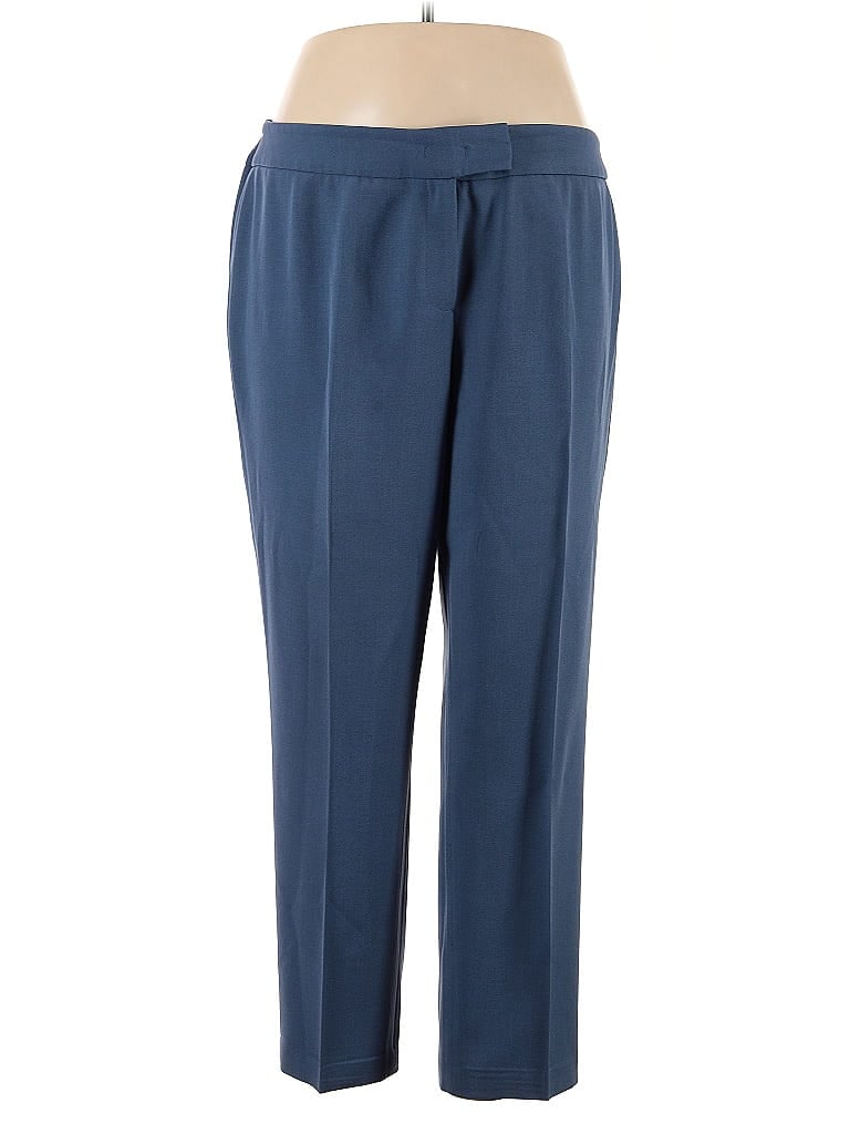 Pre-owned Anne Klein Casual Pants In Blue