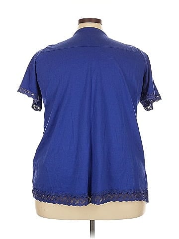 Woman Within Short Sleeve Blouse (view 2)