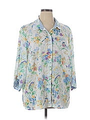 Alfred Dunner 3/4 Sleeve Blouse