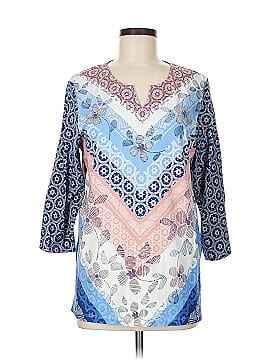 Alfred Dunner 3/4 Sleeve Blouse
