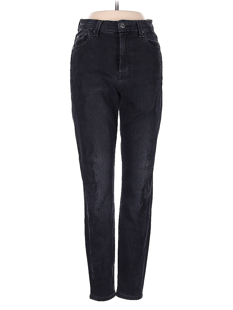 Pre-owned 7 For All Mankind Jeans In Black