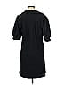 Jude Connally Solid Black Casual Dress Size M - photo 2