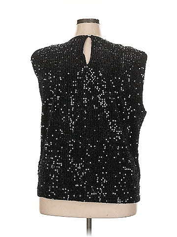 H By Halston Sleeveless Blouse (view 2)
