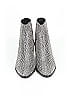 Rag & Bone 100% Leather Houndstooth Silver Black Ankle Boots Size EU 39 1/2 - photo 2