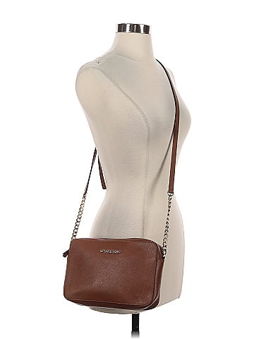 MICHAEL Michael Kors Leather Crossbody Bag (view 2)