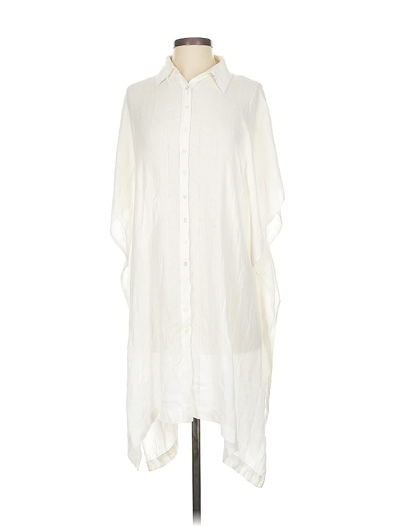 L Space 100% Viscose Ivory Kimono Size XS - photo 1
